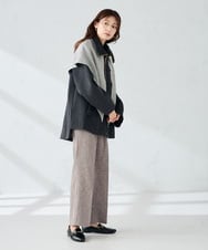 KS3AD01029 a.v.v(アー・ヴェ・ヴェ) 三角ニットストール アイボリー