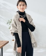 KS3AD07029 a.v.v(アー・ヴェ・ヴェ) レオパードストール ベージュ