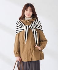 KS3AG01029 a.v.v(アー・ヴェ・ヴェ) 三角 ニットストール レッド
