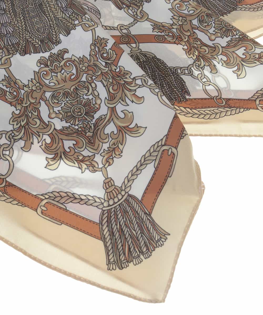 アーヴェヴェ A V V チェーン柄スカーフ Ks3fp029 M グリーン Southwestne Com