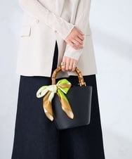 KS3GD01034 a.v.v(アー・ヴェ・ヴェ) シルクスカーフ アイボリー