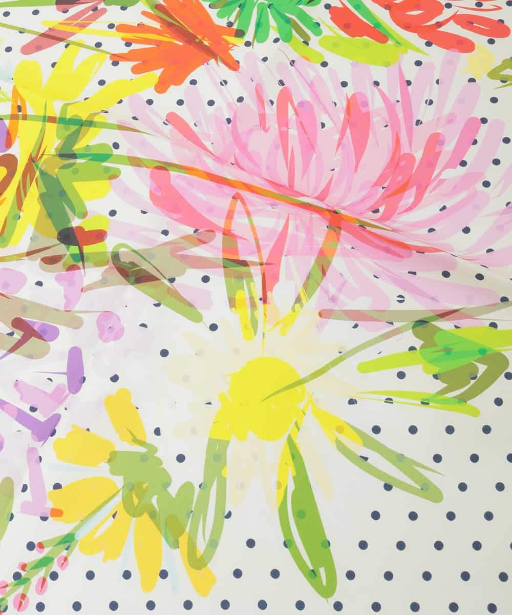 KS3GD01034 a.v.v(アー・ヴェ・ヴェ) シルクスカーフ アイボリー