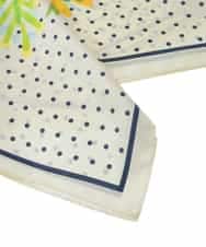 KS3GD01034 a.v.v(アー・ヴェ・ヴェ) シルクスカーフ アイボリー