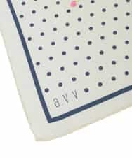 KS3GD01034 a.v.v(アー・ヴェ・ヴェ) シルクスカーフ アイボリー