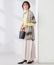 KS3GD03029 a.v.v(アー・ヴェ・ヴェ) 大判ストール グレー