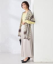 KS3GD03029 a.v.v(アー・ヴェ・ヴェ) 大判ストール グレー