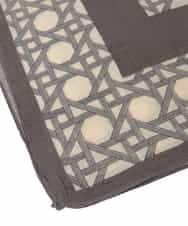 KS3GD03029 a.v.v(アー・ヴェ・ヴェ) 大判ストール グレー