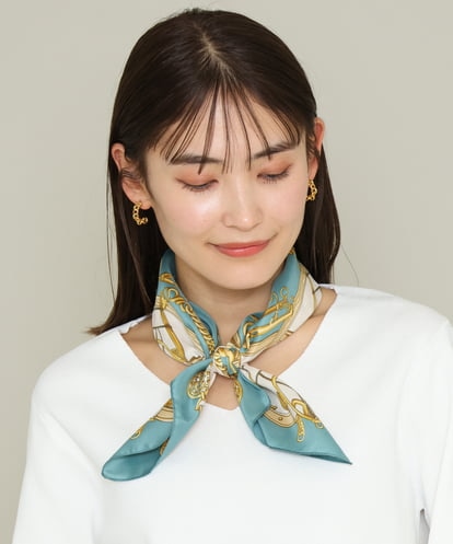 KS3GS11029  【バンダナ/スカーフ】ベルト柄スカーフ