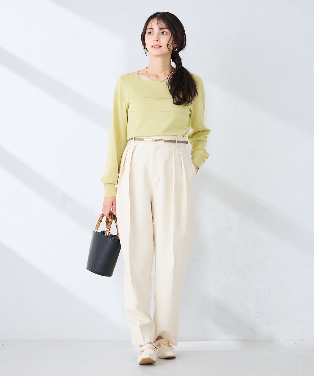 KS4GD04034 a.v.v(アー・ヴェ・ヴェ) 【雑誌InRed(宝島社)4月号掲載】ビットベルト グレージュ