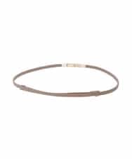 KS4GD04034 a.v.v(アー・ヴェ・ヴェ) 【雑誌InRed(宝島社)4月号掲載】ビットベルト グレージュ