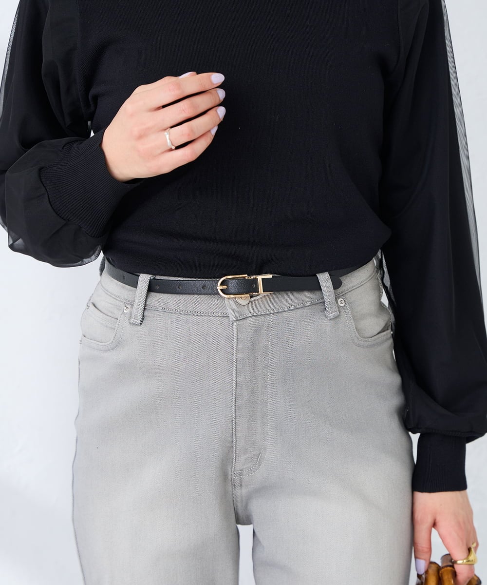 KS4GD05034 a.v.v(アー・ヴェ・ヴェ) リバーシブルベルト アイボリー