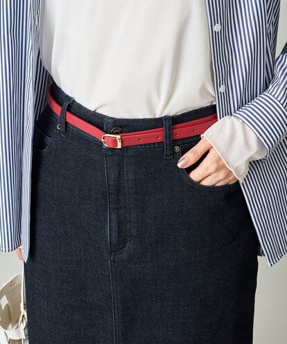 KS4GV13029 a.v.v 型押し細ベルト