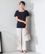 KS5AD04059 a.v.v(アー・ヴェ・ヴェ) ビットハンドバッグ グレージュ