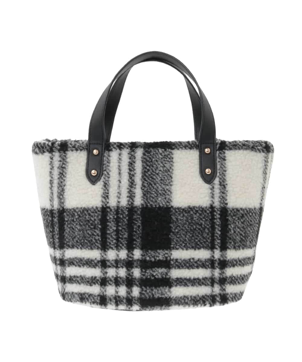 KS5AD15039 a.v.v(アー・ヴェ・ヴェ) ボアミニトート ブラック