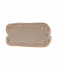 KS5AD19069 a.v.v(アー・ヴェ・ヴェ) バンブーハンドルファーバッグ ベージュ