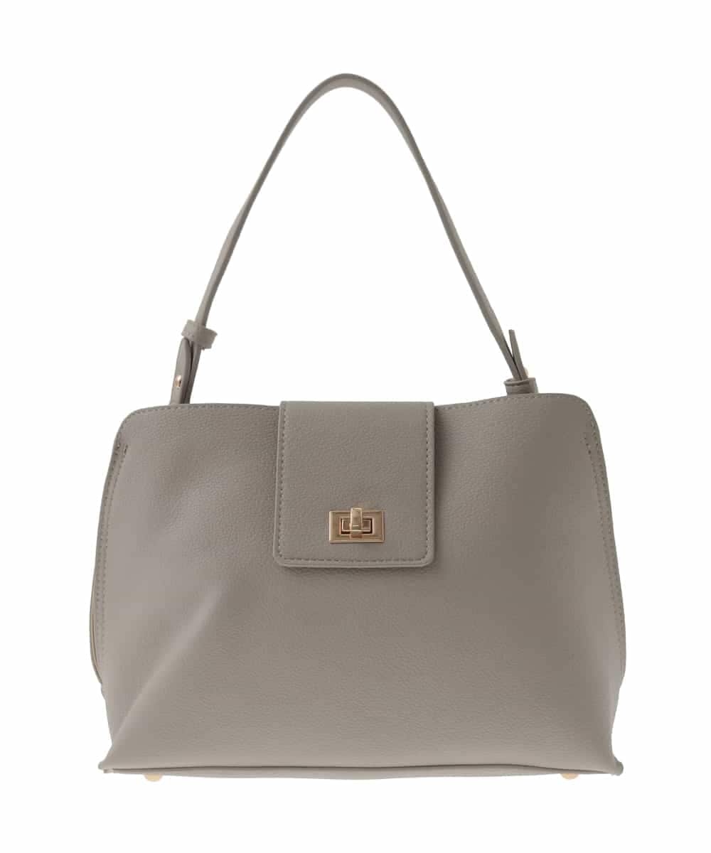 KS5AD20059 a.v.v(アー・ヴェ・ヴェ) バイカラービットバッグ アイボリー