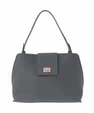 KS5AD20059 a.v.v(アー・ヴェ・ヴェ) バイカラービットバッグ ダークグレー