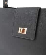 KS5AD20059 a.v.v(アー・ヴェ・ヴェ) バイカラービットバッグ ダークグレー