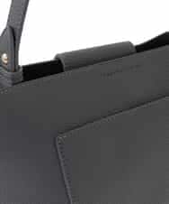 KS5AD20059 a.v.v(アー・ヴェ・ヴェ) バイカラービットバッグ ダークグレー