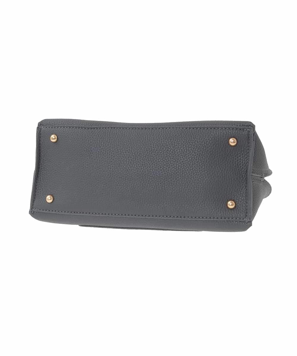 KS5AD20059 a.v.v(アー・ヴェ・ヴェ) バイカラービットバッグ ダークグレー