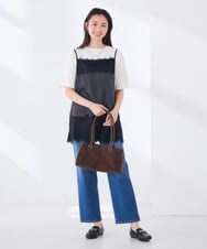 KS5AG03064 a.v.v(アー・ヴェ・ヴェ) ワイドボストンバッグ ベージュ