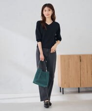 KS5AG04059 a.v.v(アー・ヴェ・ヴェ) ハンドバッグ アイボリー