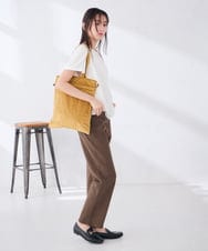 KS5AG05045 a.v.v(アー・ヴェ・ヴェ) 刺繍トートバッグ ベージュ