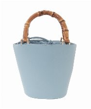 KS5ED02064 a.v.v(アー・ヴェ・ヴェ) バンブーハンドルミニバケツトート ライトイエロー