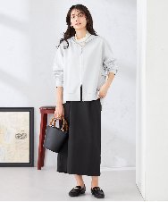 KS5ED02064 a.v.v(アー・ヴェ・ヴェ) バンブーハンドルミニバケツトート ライトイエロー