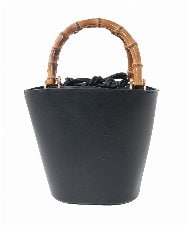 KS5ED02064 a.v.v(アー・ヴェ・ヴェ) バンブーハンドルミニバケツトート ライトイエロー