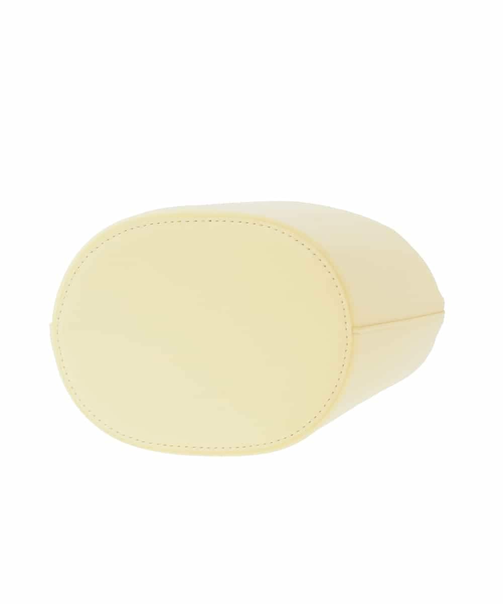 KS5ED02064 a.v.v(アー・ヴェ・ヴェ) バンブーハンドルミニバケツトート ライトイエロー