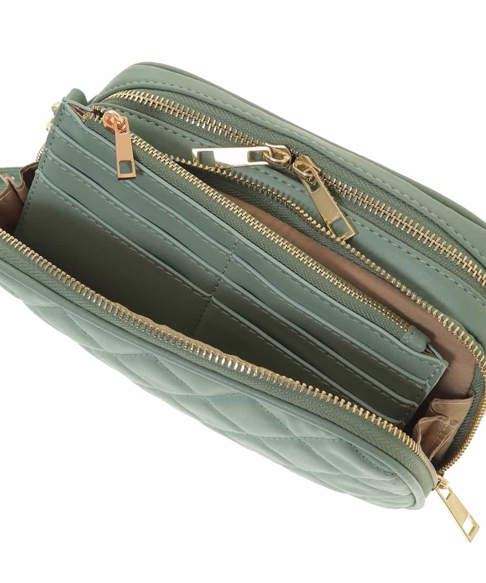 A V V アー ヴェ ヴェ キルティングお財布ショルダーバッグ イトキンオンラインストア