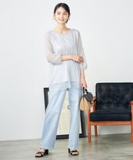 KS5GA03069 a.v.v(アー・ヴェ・ヴェ) かごフラップハンドバッグ アイボリー