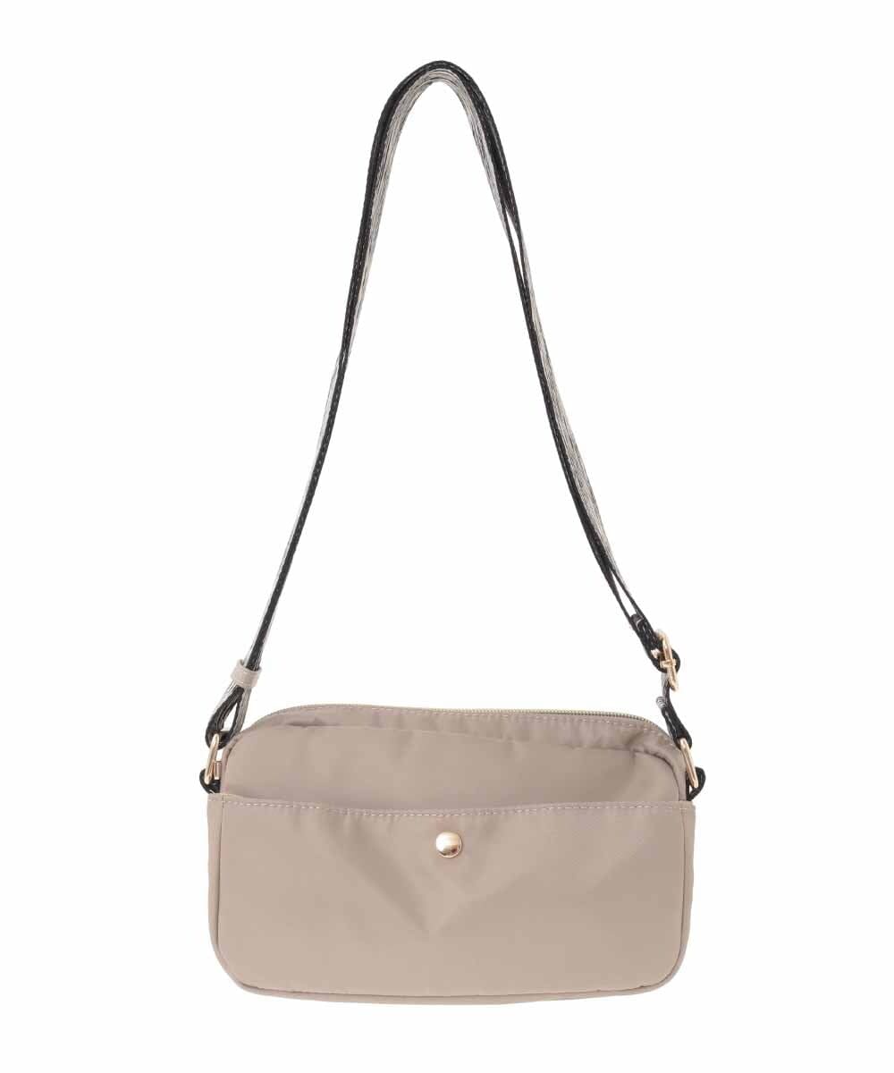 KS5GD01046 a.v.v(アー・ヴェ・ヴェ) メニ—ポケットショルダーバッグ ブラウン