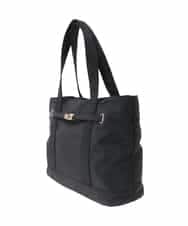 KS5GD03064 a.v.v(アー・ヴェ・ヴェ) 【A4サイズ対応】ナイロンビットトート ブラック