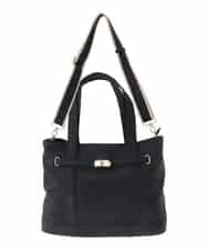 KS5GD03064 a.v.v(アー・ヴェ・ヴェ) 【A4サイズ対応】ナイロンビットトート ブラック