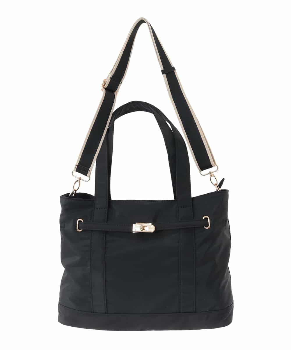 KS5GD03064 a.v.v(アー・ヴェ・ヴェ) 【A4サイズ対応】ナイロンビットトート ブラック