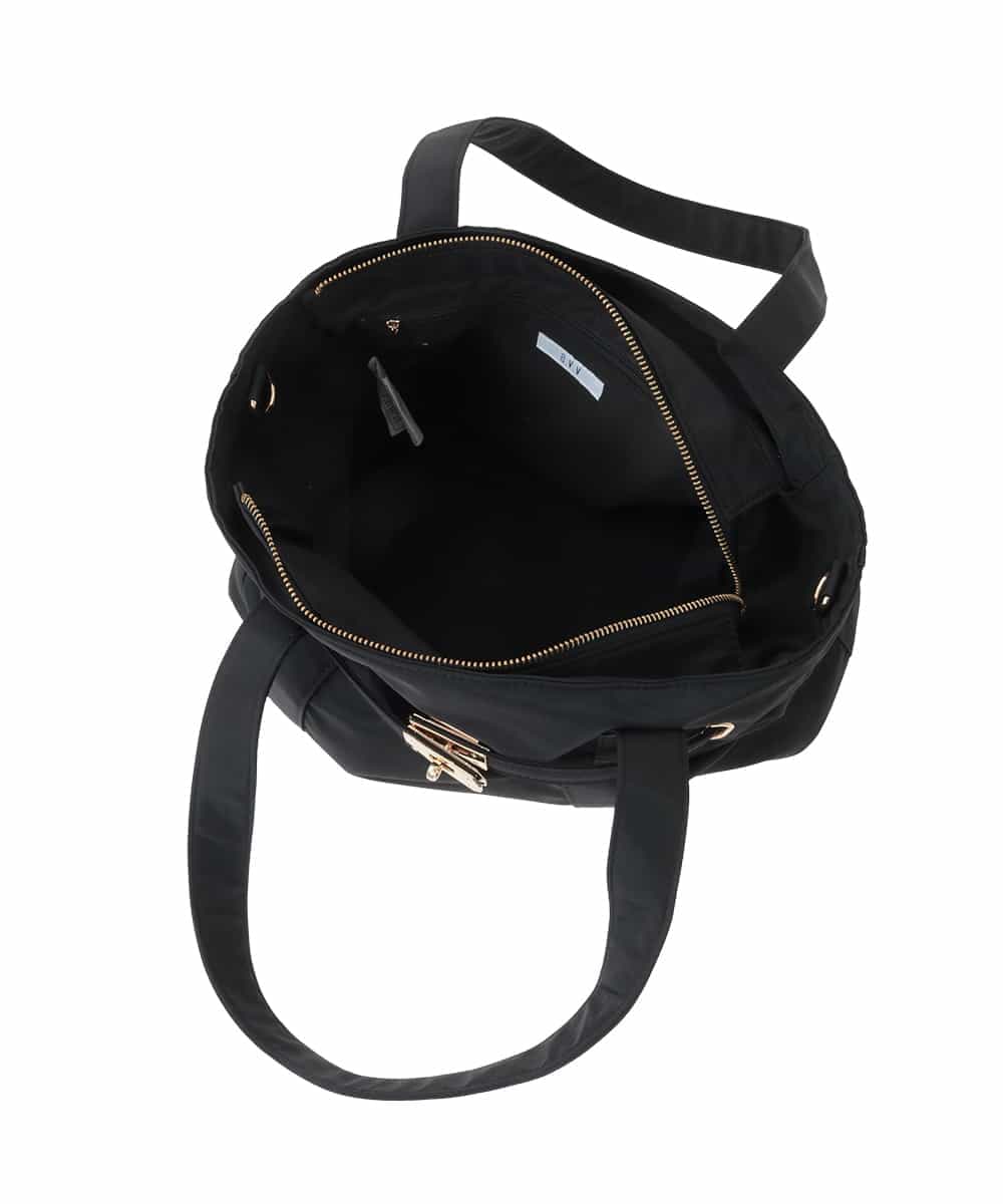 KS5GD03064 a.v.v(アー・ヴェ・ヴェ) 【A4サイズ対応】ナイロンビットトート ブラック