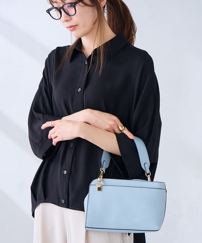 KS5GD04059 a.v.v 【雑誌InRed(宝島社)4月号掲載】アシンメトリーバッグ