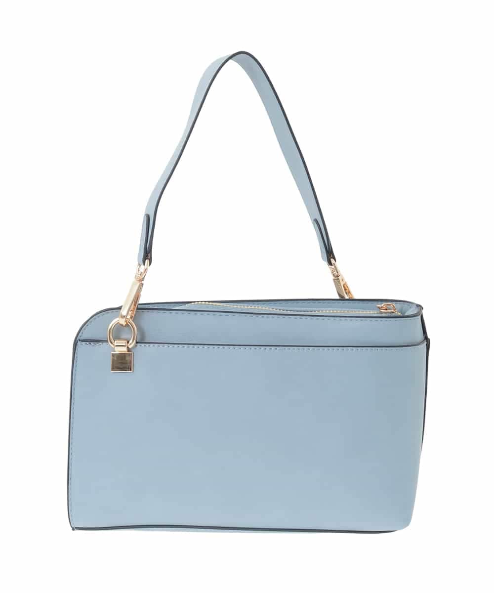 KS5GD04059 a.v.v(アー・ヴェ・ヴェ) 【雑誌InRed(宝島社)5月号掲載】アシンメトリーバッグ ライトブルー