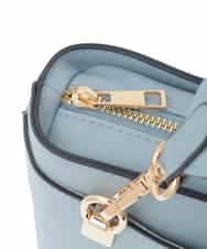 KS5GD04059 a.v.v(アー・ヴェ・ヴェ) 【雑誌InRed(宝島社)5月号掲載】アシンメトリーバッグ ライトブルー