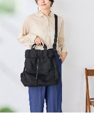 KS5GD05064 a.v.v(アー・ヴェ・ヴェ) 3WAYリュック ベージュ