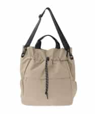 KS5GD05064 a.v.v(アー・ヴェ・ヴェ) 3WAYリュック ベージュ