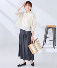 KS5GD06059 a.v.v(アー・ヴェ・ヴェ) 丸手キャンバストート ブラック