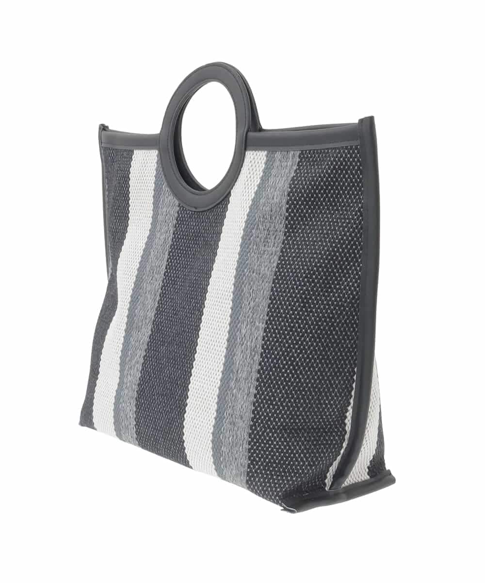 KS5GD06059 a.v.v(アー・ヴェ・ヴェ) 丸手キャンバストート ブラック