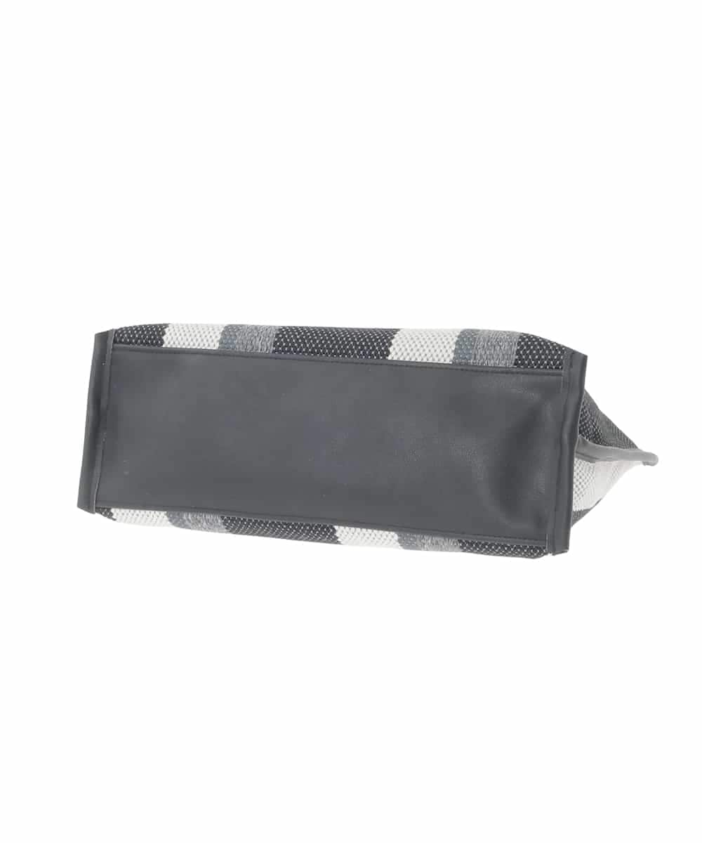 KS5GD06059 a.v.v(アー・ヴェ・ヴェ) 丸手キャンバストート ブラック