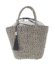 KS5GD07059 a.v.v(アー・ヴェ・ヴェ) ラメカゴバッグ ベージュ