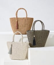 KS5GD07059 a.v.v(アー・ヴェ・ヴェ) ラメカゴバッグ シルバー