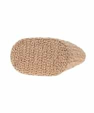 KS5GD07059 a.v.v(アー・ヴェ・ヴェ) ラメカゴバッグ ベージュ