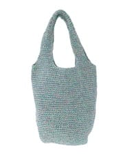 KS5GD11039 a.v.v(アー・ヴェ・ヴェ) ラメ編みミニバッグ ネイビー